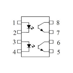 TLP321-2X DIL-8 ROHS ISOCOM