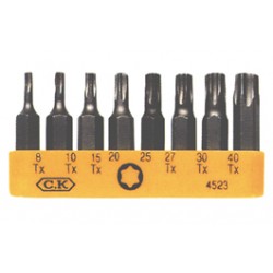 CK T4523 EMBOUTS DE VISSAGE TORX x 8