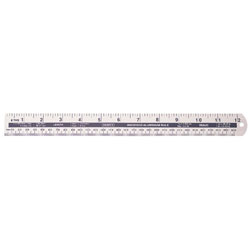 DRAPER REGLET ALUMINIUM 300mm