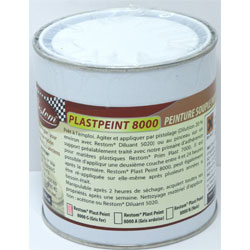 PEINTURE SOUPLE TEINTE GRIS FER 0,5L