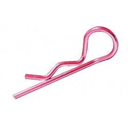 10 CLIPS DE CAROSSERIE 28MM ROSE