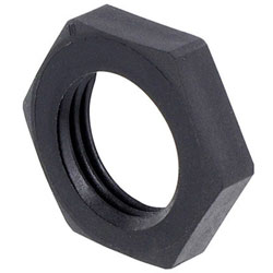 ECROU NOIR POUR RACCORD ETANCHE  12,5mm