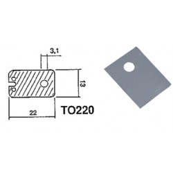 ISOLANT CALORIFERE POUR TO220