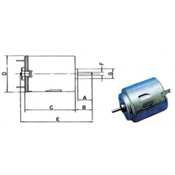 MOTEUR COURANT CONTINU 12 A 24 V