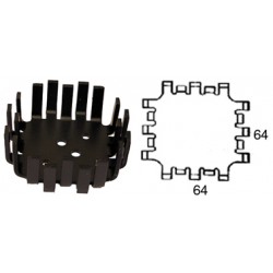 DISSIPATEURS RA11 64 x 64 x 22 mm