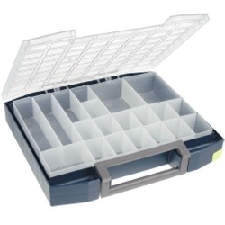 RAACO MALLETTE DE RANGEMENT 18 GODETS