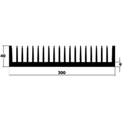 RADIATEUR 8071 1000MM 0.85C/W NP