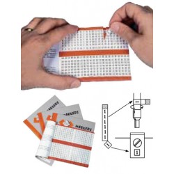 CARNET DE REPERAGE IMPRIME DE  1-33