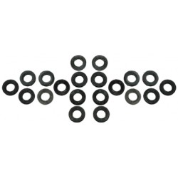 JB SYSTEMS MS-03 20 RONDELLES PVC NOIR