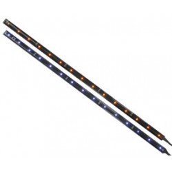 2 x BARRE ADHESIVE FLEXIBLE 15 LEDS JAUN