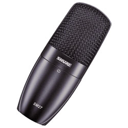 SHURE SM27 MICRO STATIQUE POLYVALENT