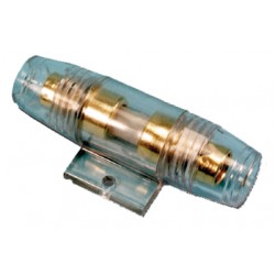PORTE FUSIBLE DORE 1 LIGNE