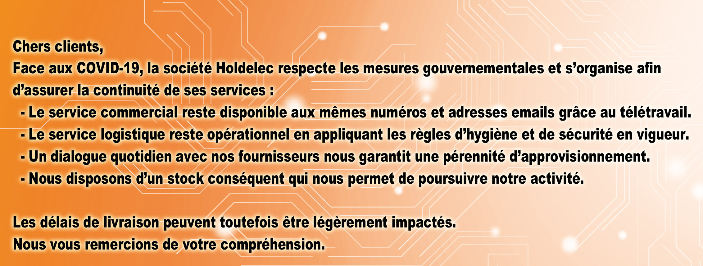 Informations - Covid 19